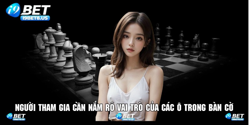 Người tham gia cần nắm rõ vai trò của các ô trong bàn cờ